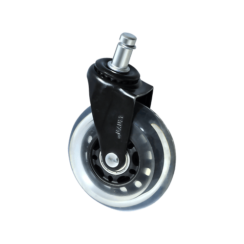 5x Office Chair Rollerblade Caster Wheels Safe for All Floors - Universal Fit