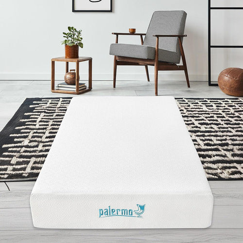 King Single 25cm Gel Memory Foam Mattress Dual-Layered - CertiPUR-US