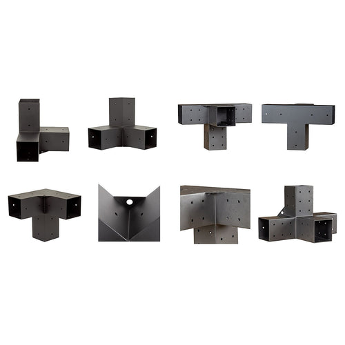 DIY Pergola Kit – Double with Top Rafters Set with Brackets