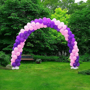 3x4m Full Set Balloon Arch Column Kit Floor Base Stand For Wedding & Party