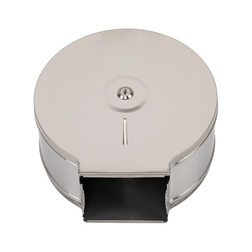 Toilet Paper Towel Dispenser Brushed Stainless Steel Wall-Mounted Bathroom Tissue 