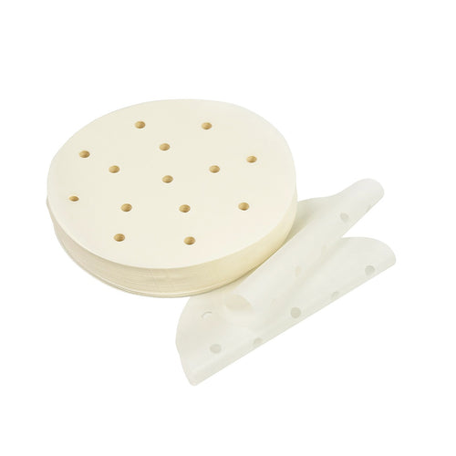 Burger Patty Paper 13cm Wax Discs for Meal Prep – 500 Pack
