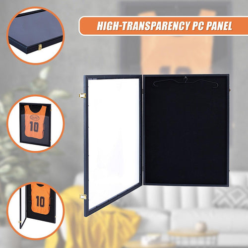 Jersey Display Frame Case 590 x 790 x 40mm Lockable JBox