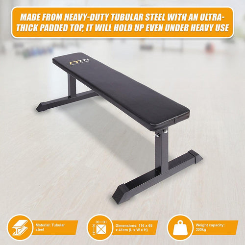 Flat Bench Home Gym Strength Training