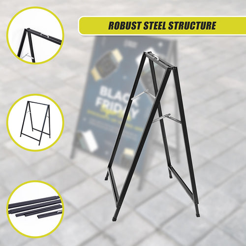 A Frame Sign 60x90cm Sidewalk Plastic Poster Board Outdoor Display
