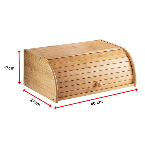 Bamboo Bread Box Kitchen Storage