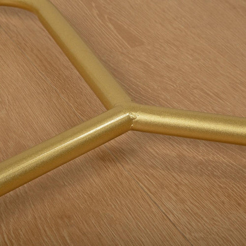 Commercial Clothing Garment Rack Retail Shop in Gold 