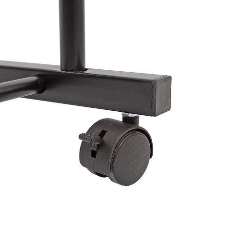 Double Clothes Rack Metal Garment Rail 80x154cm – Heavy Duty Hanging Storage Shelf