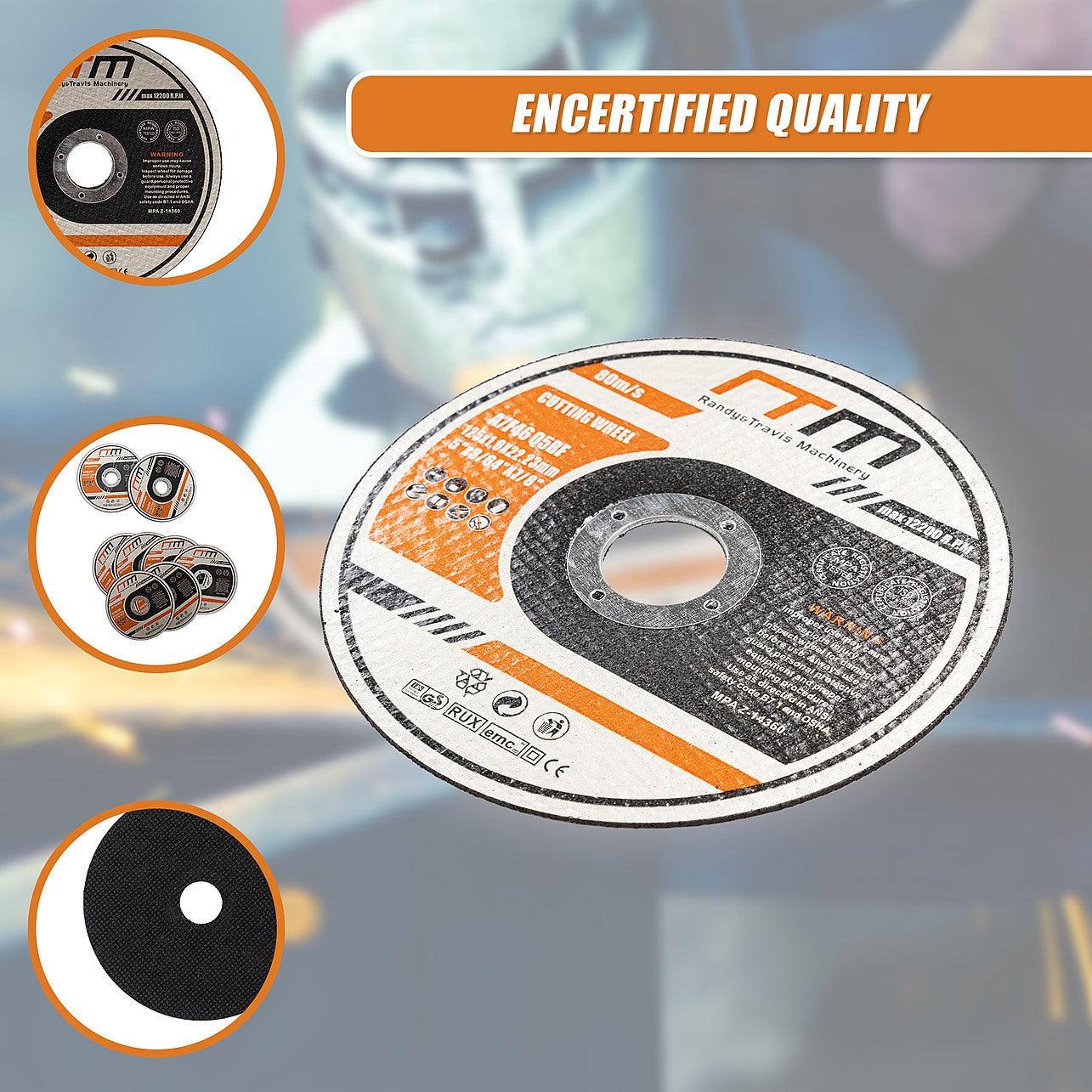 5" 125mm Angle Grinder Cutting Discs - Thin Cut Off Wheels For - Foto 5