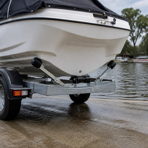 Boat Trailer Keel Roller Adjustable Bottom Support Bracket 800kg
