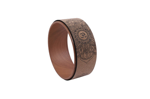Cork Yoga Wheel 33cm Backbend Stretching Yoga Prop
