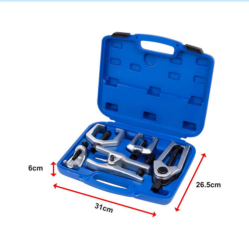 6pc Heavy Duty Ball Joint & Tie Rod Tool Kit – Pitman Arm Puller & Remover Set
