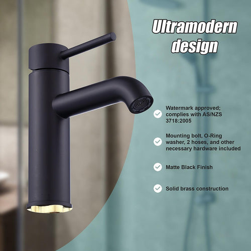  Basin Mixer Tap Faucet -Kitchen Laundry Bathroom Sink 