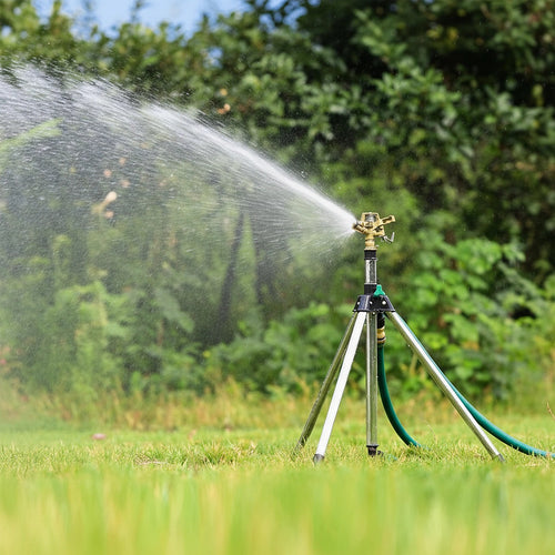 Tripod Rotating Sprinkler Automatic Irrigation for Garden Watering