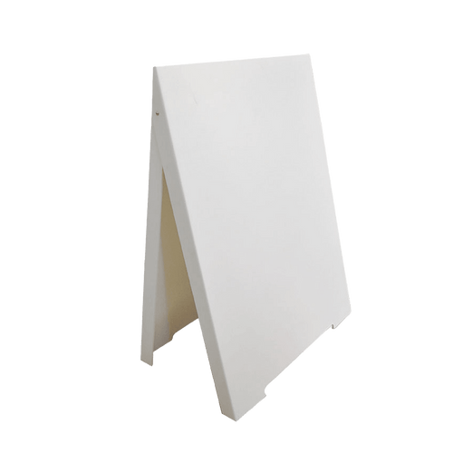 Double Side Sidewalk A-frame Sign Sandwich Board holds Graphic Plastic Panels