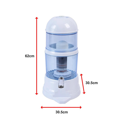 16L Benchtop Water Filter Dispenser – Ceramic Filtration System for Clean Drinking Water