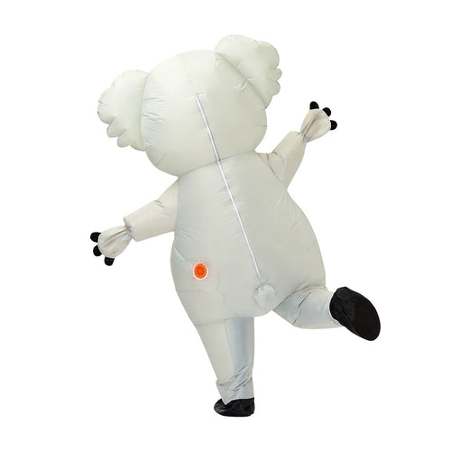 Adult Inflatable Koala Costume Blow Up Australian Animal Fancy Dress Suit