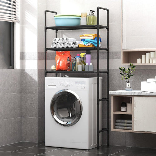 Storage Shelf 3 Tier Rack Portable Laundry Stand Unit Organiser