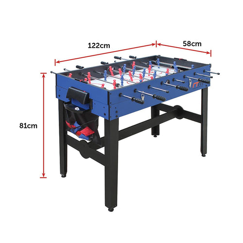4FT 12-in-1 Games Table Foosball Hockey Pool Table Tennis