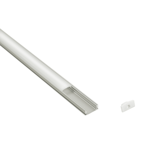 10 x 1M Aluminium LED Strip Light Channel Profile for Kitchen Cabinet U Style