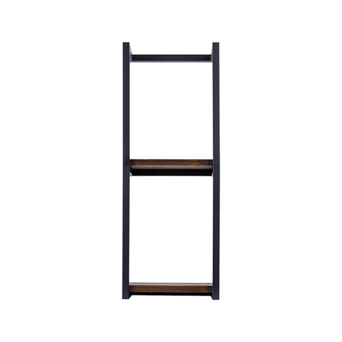 Stylish Bathroom Towel Storage Rack with Wooden Shelves