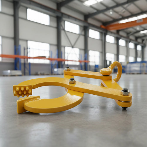 Steel Single Scissor Pallet Puller Clamp 1 Ton Capacity Pallet Grabber