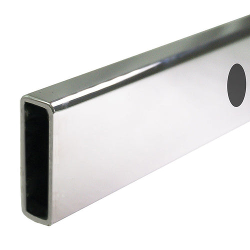 180x80cm Frameless Glass Sliding Corner Shower – With Chrome Rail and U-brackets for Contemporary Bathrooms