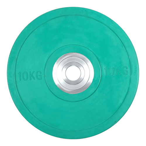 10kg PRO Olympic Rubber Bumper Weight Plate