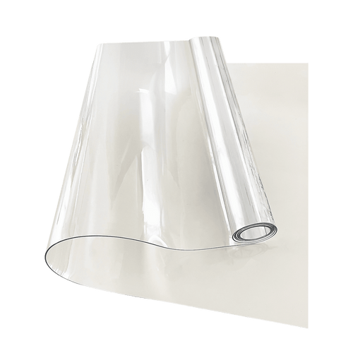 PVC Tablecloth Protector 107X213.4CM Clear Plastic Table Cloth Cover Transparent