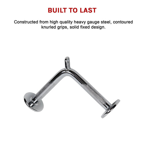 Triceps Press Push Down Bar – Cable Attachment for Arm & Strength Training