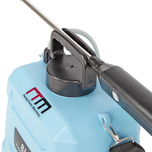 8L Battery Powered Garden Sprayer Electric Pressure Spray Tank with Extendable Wand for Watering, Fertiliser & Garden Care