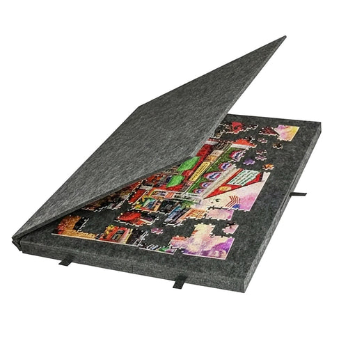 1000 Piece Jigsaw Puzzle Board with 6 Drawers Portable Felt Table