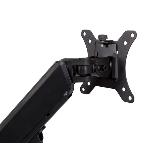 Triple Computer Monitor Mount Stand – Desk Clamp with 3 Adjustable Arms for Multi-Screen Display Setup