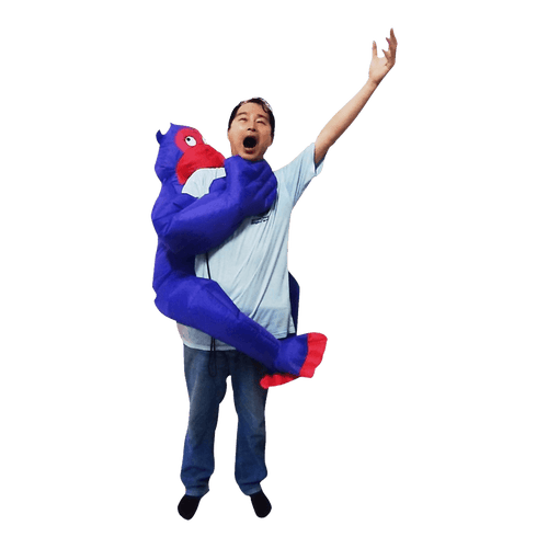 Gorilla Fancy Dress Inflatable Suit -Fan Operated Costume