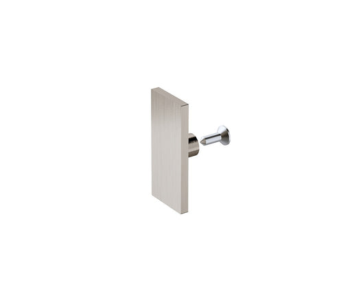 130x100cm Frameless Glass Sliding Corner Shower – With Nickel Rail and Wall channel for Contemporary Bathrooms