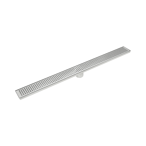 80cm Bathroom Shower Stainless Steel Grate Drain w/ Centre outlet Floor Waste