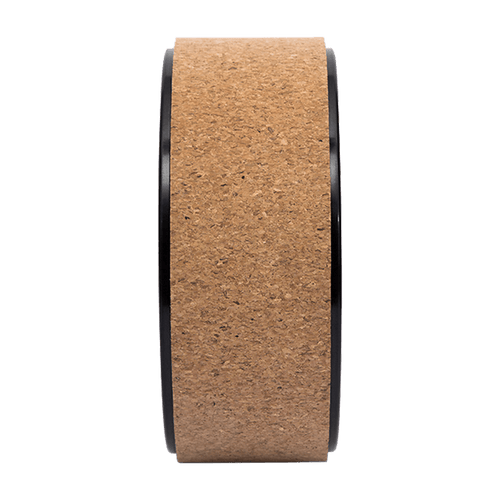 Yoga Pilates Wheel Cork Circle Prop Back Chest Hips Abdomen Stretch Roller