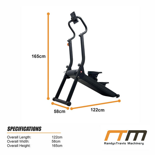 Stair Climbing Machine with Adjustable Resistance & 3 Incline Levels