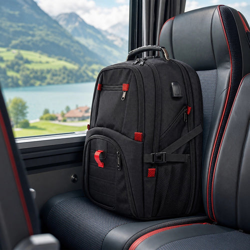 50L Travel Backpack with 43 cm Laptop Compartment & USB Port