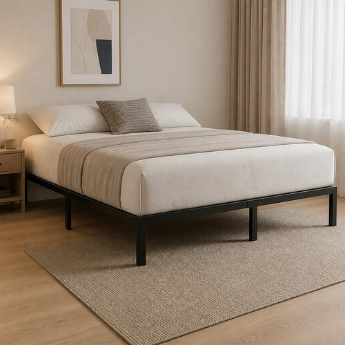 Queen Heavy-Duty Steel Bed Frame Base for Australian Mattresses