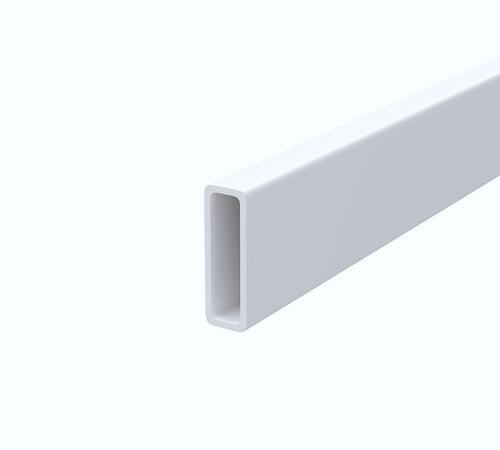 130cm Frameless Glass Sliding Shower Door with White Rail and Hardware