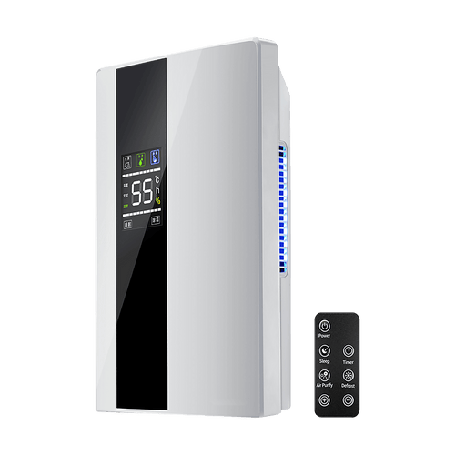 2.2L Dehumidifier Portable Quiet Home Air Dryer for Mould Moisture Damp + Remote