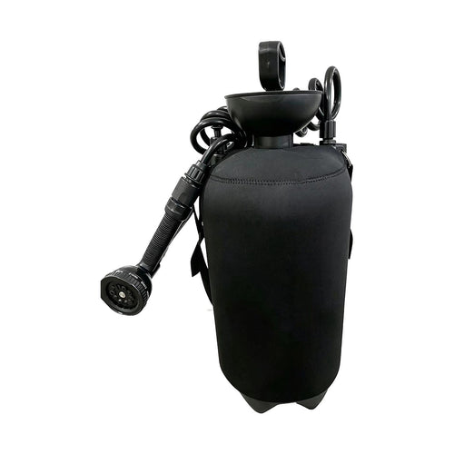 Portable 12L Camping Shower with 10 Spray Modes & Lock Switch