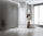 70x200cm Glass Shower Screen with Gunmetal F-brackets & Round Pole