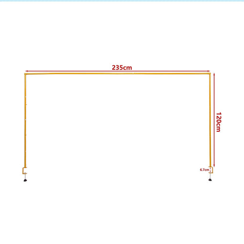 Table Balloon Arch Stand with Clamps – Party Decoration Frame for Weddings & Birthdays