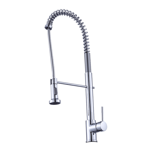Basin Mixer Pull-Out Kitchen Tap Faucet Laundry Sink in Chrome