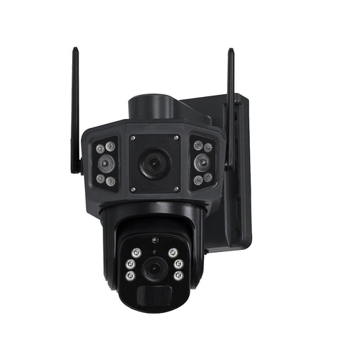 9MP Wireless Solar Security Camera – WIFI Outdoor Battery PTZ CCTV System for Home & Property