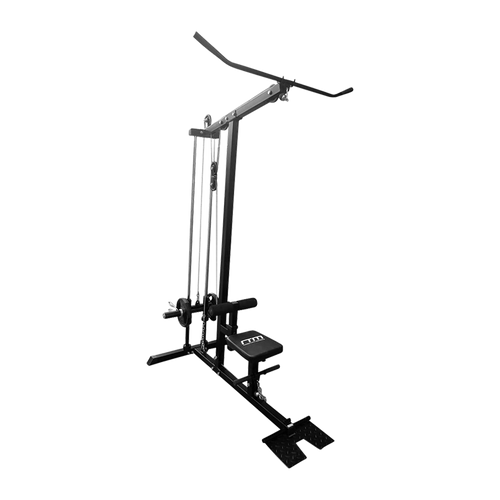 Lat Pulldown Low Row Fitness Machine – Home Gym Cable Strength Trainer