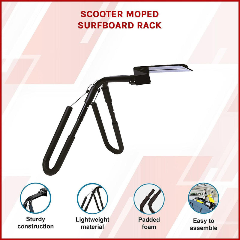 Scooter Moped Surfboard Rack - Outdoor & Leisure > Carriers & Racks