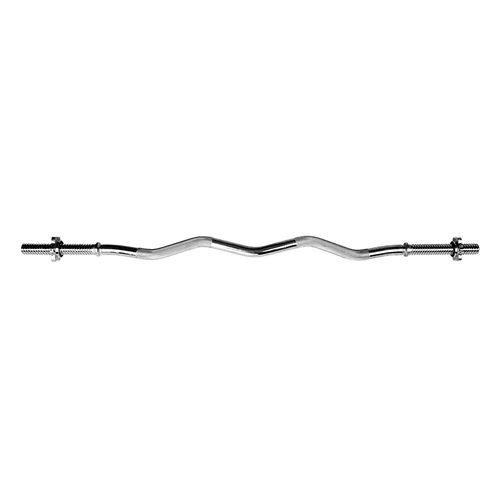 Curl Bar Barbell Heavy Duty EZ with Spinlock Collars